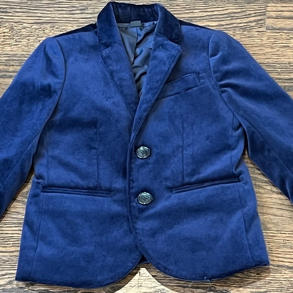 Boys Ludlow Jacket in Velvet